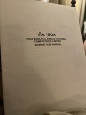 Dbx 160 X Limitatore