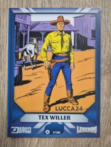 Carta legends sergio bonelli - sergio,
