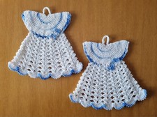 Coppia di presine fatte a mano