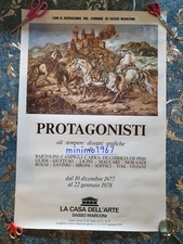 La Casa Dell Arte Sasso Marconi Manifesto 1977 Protagonisti Originale D'epoca