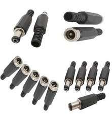 Coppia connettori spinotto - x,
