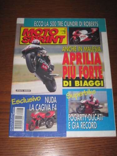 Motosprint 1997 cagiva f4 - motosprint, 1997/7
