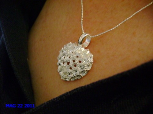 Collana con ciondolo cuore - ciondolo, a