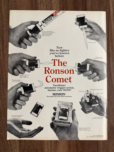 The ronson comet varaflame - ronson,