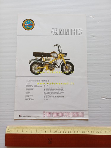 Benelli mini bike 1972 - bike, 49