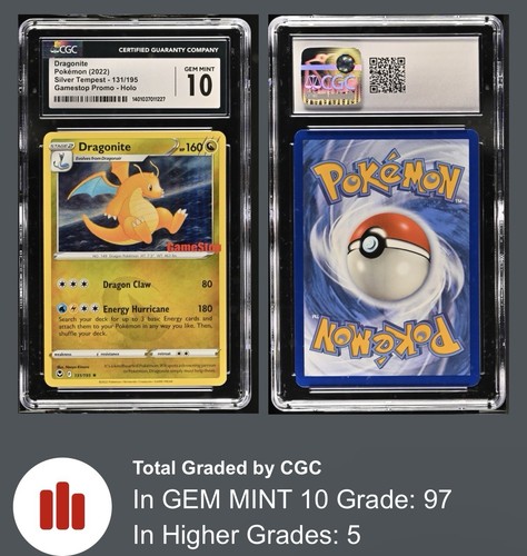 Cgc pokémon tcg - cgc, 10
