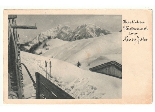 1954 antica foto cartolina
