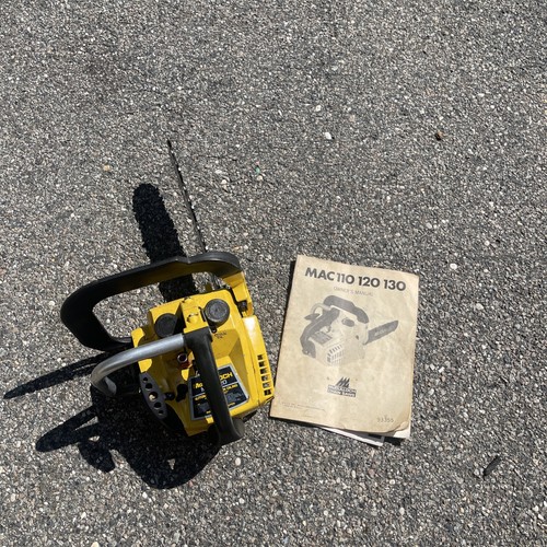 Motosega vintage mcculloch mac - vintage,