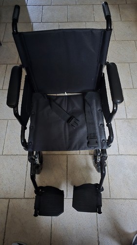 Sedia rotelle pieghevole da - a,
