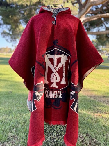 Poncho scarface adulto - scarface,