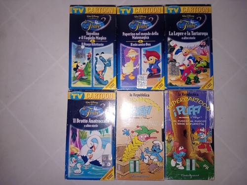 Lotto vhs walt - walt, le