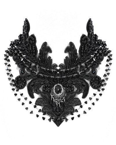 Collana choker pizzo - collana,