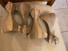 Gambe per tavolo in legno non