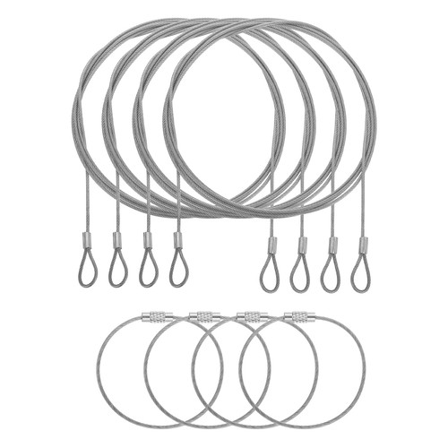 Set lucchetto cavo di - 4,