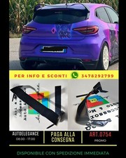 🔥0754 SPOILER CLIO 5 2019+