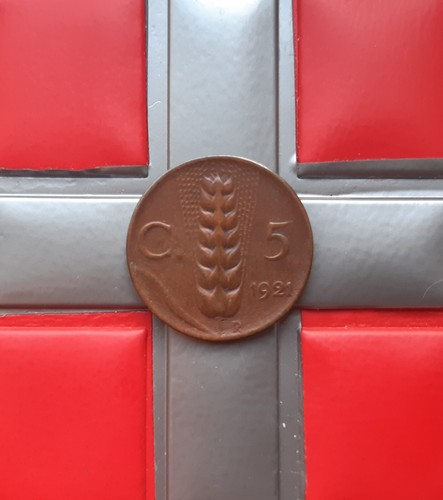 Centesimi 1921 spiga - 1921, (spiga