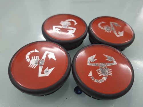 Tappi coprimozzo abarth per - coprimozzo,