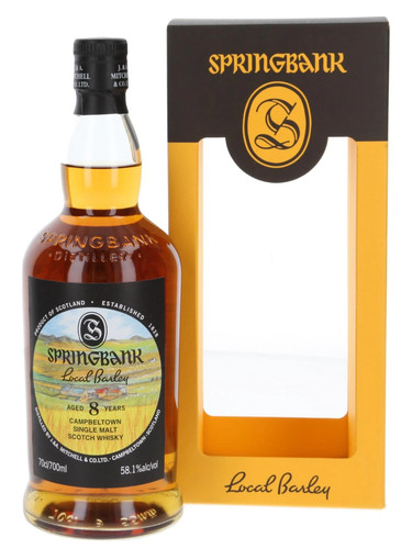 Springbank local barley o - barley, y.o