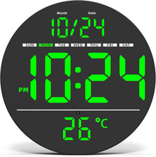 Orologio Digitale Da Parete Con Grande Display a LED, Moderno Orologio Digitale 