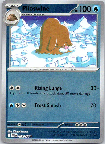 Piloswine fiamme fantastiche - -,
