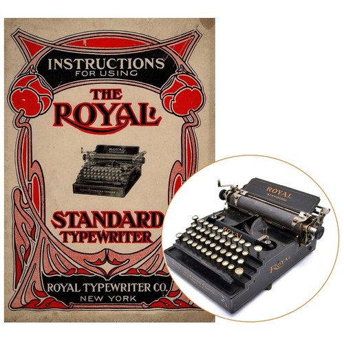 Macchina scrivere royal - macchina,