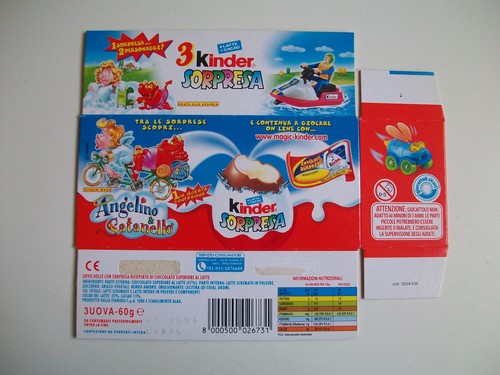 Kinder ferrero sorpresine box - ferrero,