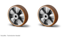 Kit Sollevatore Ruota Poliuretano 125 160 200 Ruota Pesante Rullo Con Kit di Montaggio