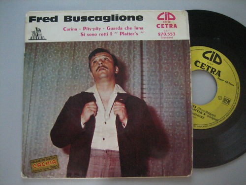 Fred buscaglione rarissimo - fred,
