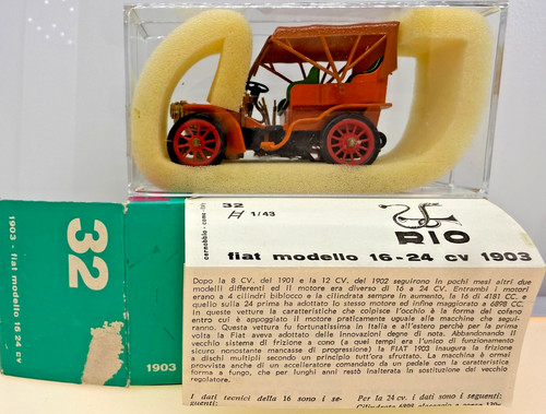 Rio 43 1903 fiat - 1:43, 1903-fiat