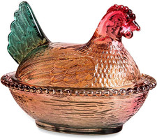 Piatto vintage vetro - in,