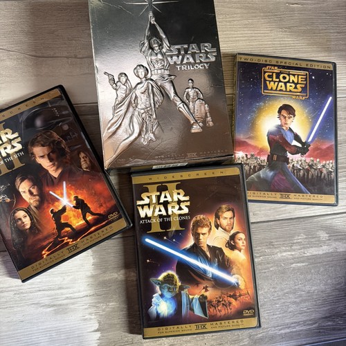 Star wars trilogy dvd lot - dvd,