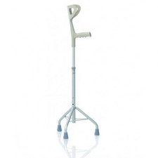 Bastone Tripode con Appoggio Antibrachiale Regolabile in Altezza per anziani