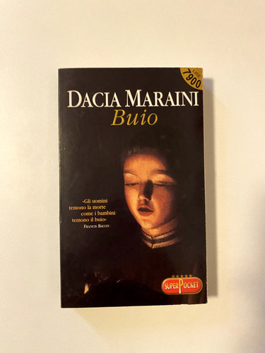 Dacia maraini buio - dacia, maraini-