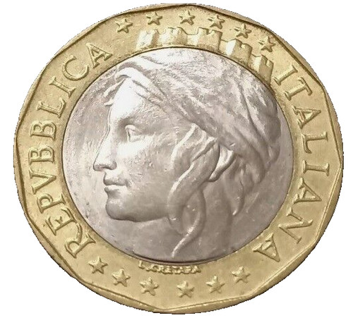 Italia moneta da 1000 lire - -,