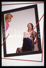 35mm vintage slide* 1991 FANTASTICO 12 - Raffaella CARRA' preparativi sigla