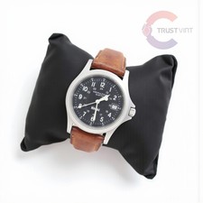 Orologio Uomo Hamilton Khaki Field 9821C Quadrante Nero Quarzo Usato