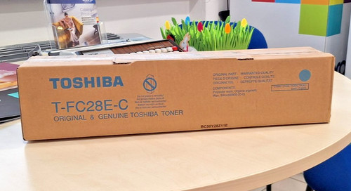 Toner originale toshiba ciano - toner,