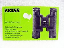Zeiss binocolo 10x25B 8x20B