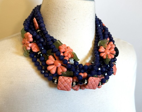 Splendida collana perline - di,