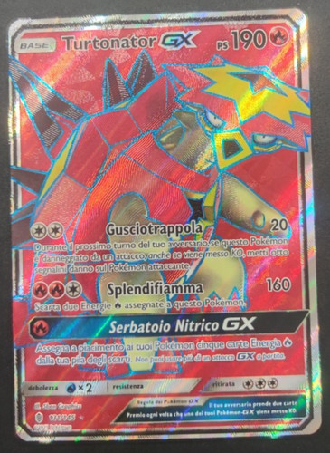 Pokemon turtonator 131 - turtonator, gx