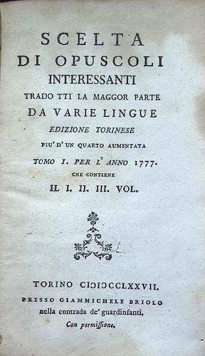 Scelta opuscoli - di,