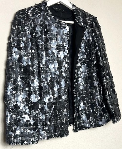 Blazer paillettes zara taglia - blazer,
