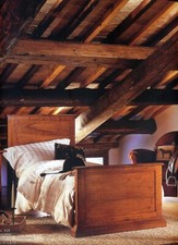 LETTO SINGOLO LETTINO PER CAMERA CAMERETTA STILE ANTICO ARTE POVERA