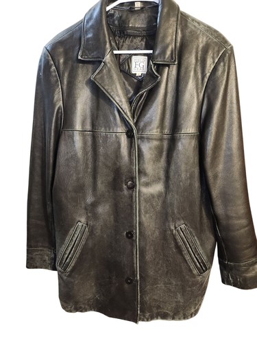 Field gear cappotto vera - field, pelle