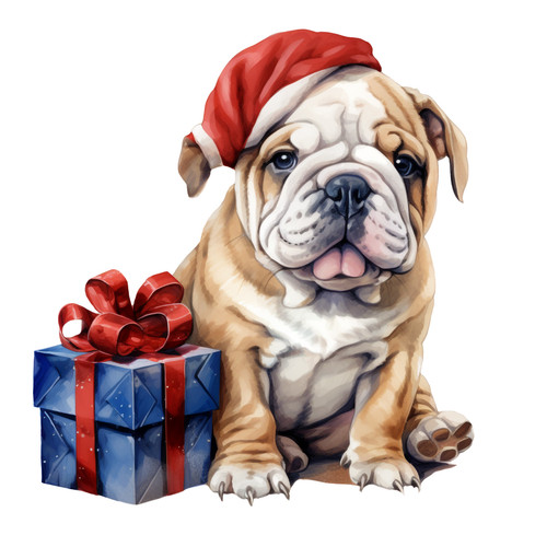 Adesivi auto bulldog inglese - auto,