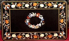 Piano Del Tavolo In Marmo Nero