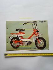 Chiorda 50 Pirata 1969 depliant ITALIANO originale brochure
