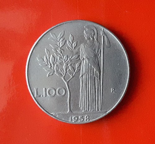 100 lire 1958 - 100,