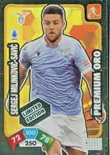MILINKOVIC-SAVIC , LAZIO - CARD PREMIUM ORO LIMITED EDITION ADRENALYN 2020/21