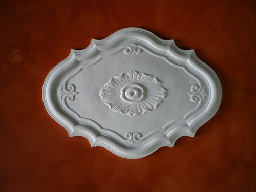 Rosone gesso bianco per - rosone,